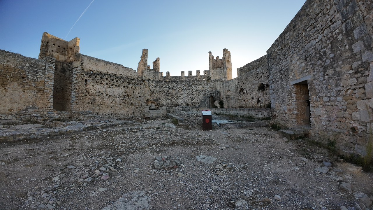 Interior del Castillo de Xivert